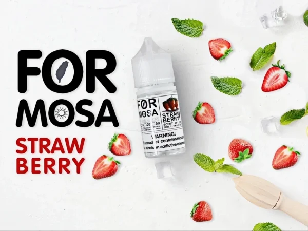 Formosa 福爾摩沙 電子煙煙油 30ml - 霧森坊 6 FORMOSA 福爾摩沙 草莓 600x450