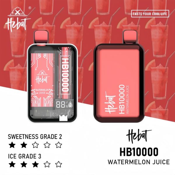 hebat 10000 puffs 喜貝 一次性電子煙 5%尼古丁