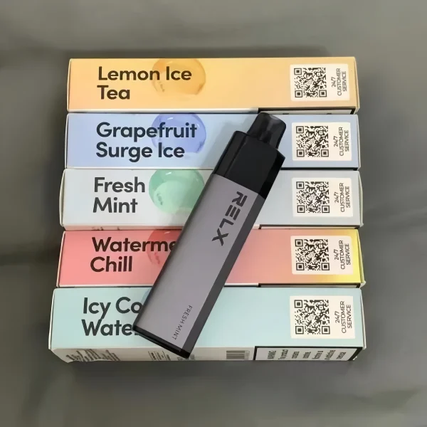 relx 悅刻 ga8000 一次性電子煙 8000口 × 陶瓷霧化芯 × 透明油倉