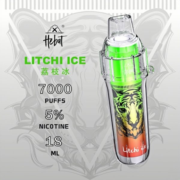 hebat 喜貝 7000 puffs 一次性電子煙
