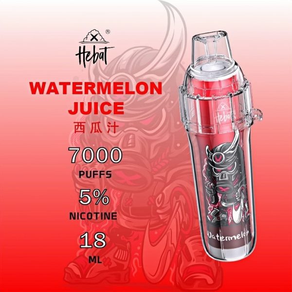 hebat 喜貝 7000 puffs 一次性電子煙