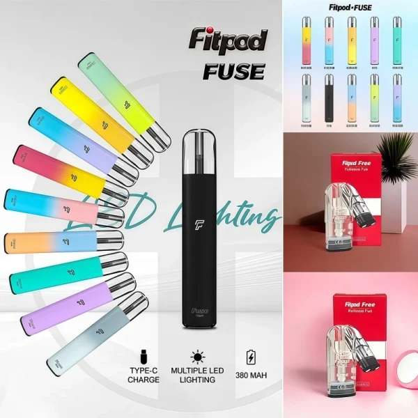 fitpod free plus 空煙彈（5代通用） 2ml 大容量可重複注油