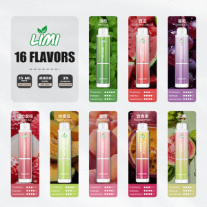 LIMI 辣妹 8000口發光拋棄式電子煙 - 霧森坊