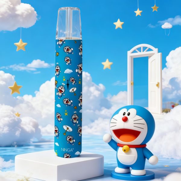 Ninga 一代卡通菸桿主機 叮噹貓（淺藍） 副本 600x600