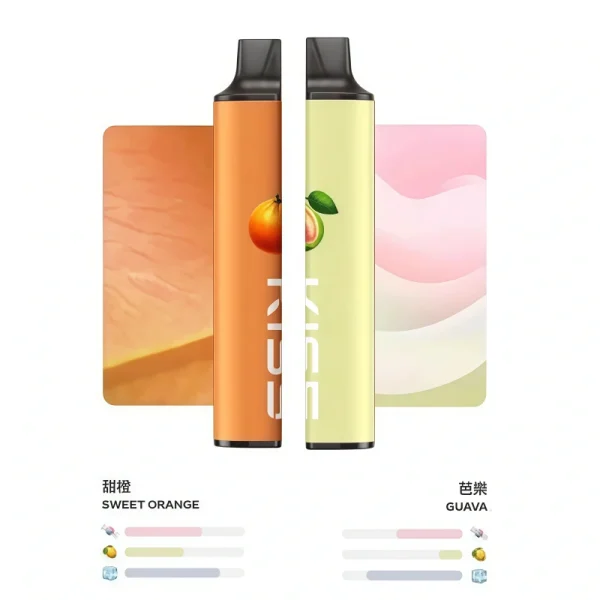 霧森坊 Kiss 6500 Puffs 甜橙 芭樂 600x600