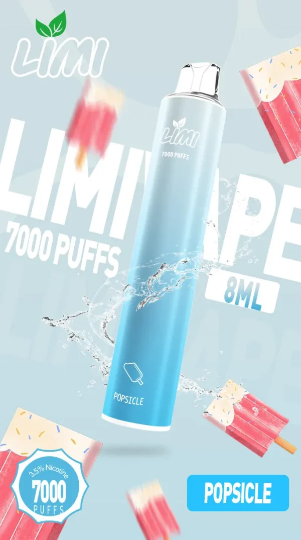 霧森坊 LIMI 7000 PUFFS 一次性拋棄式 老冰棍 600x1075