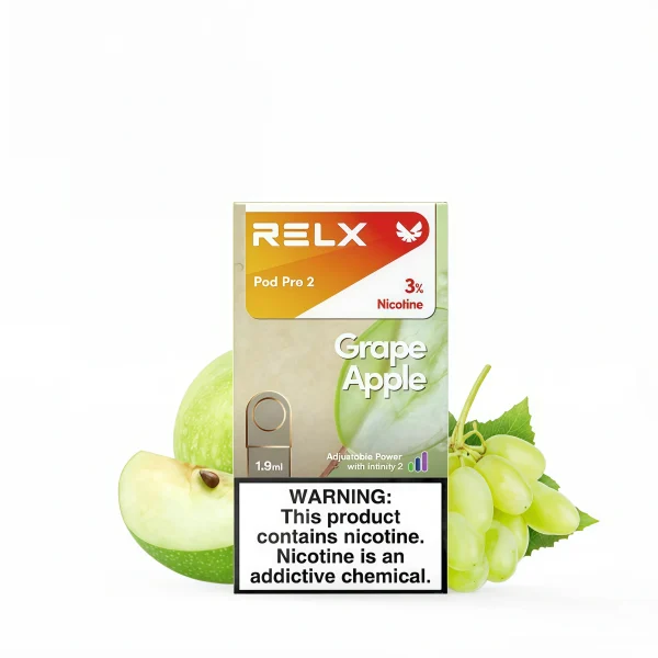 霧森坊 RELX 六代煙彈 葡萄蘋果 600x600